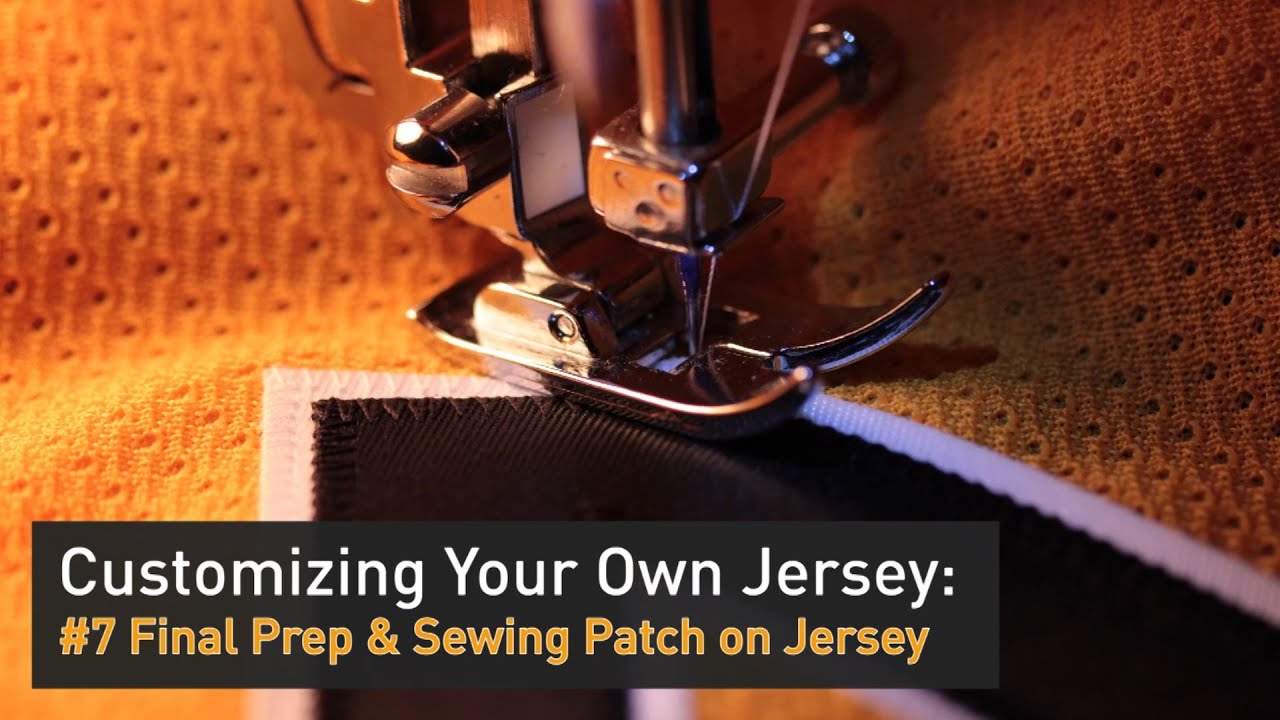 How to attach a patch to a jersey-4incustompatch